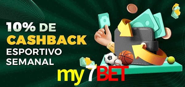 10% de bônus de cashback na my7bet